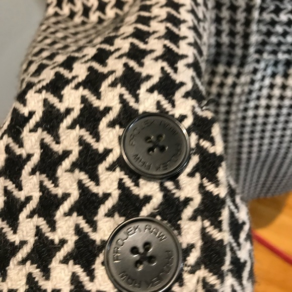 Houndstooth Coat size L - Picture 5 of 9